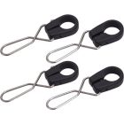 SeaDog Nylon Flagpole Pennant Mounts Stainless Clips Pair-small image