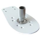 Seaview Starlink Modular Top Plate WStarlink Stainless Steel 114 Threaded Adapter Stainless Steel Base-small image