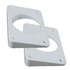 Taco Wedge Plates FGrand Slam Outriggers White-small image