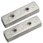 Tecnoseal TecBnt Bennett Trim Tab Anode Zinc Pair-small image