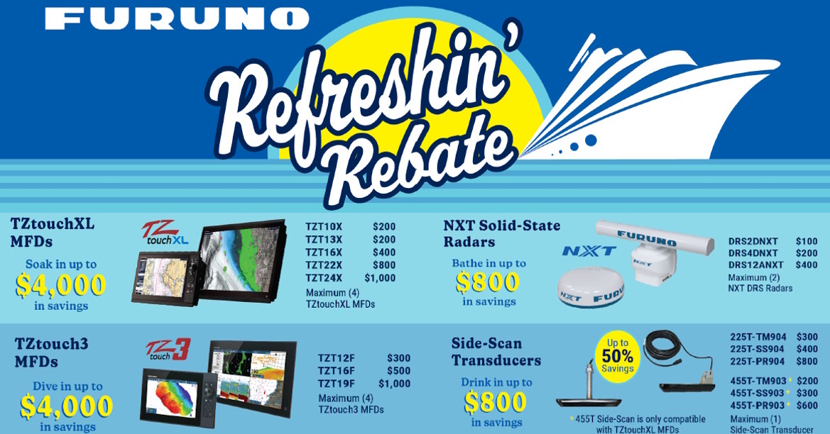 Furuno Refreshin Rebate Promotion