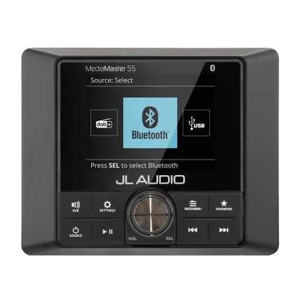 JL Audio MM55 Marine Source Unit - Thumbnail 4