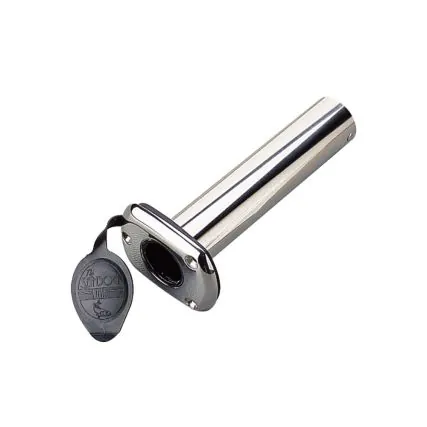 best flush mount rod holders for offshore fishing Sea-Dog Stainless Steel Flush Mount Rod Holder W/Cap
